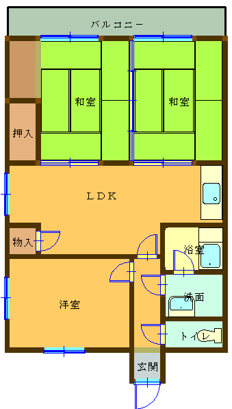物件画像 北九州市八幡西区 御開３丁目 (二島駅) 3階 3LDK