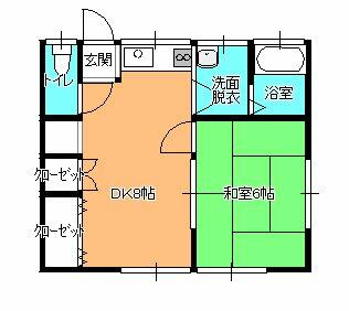間取り１DK