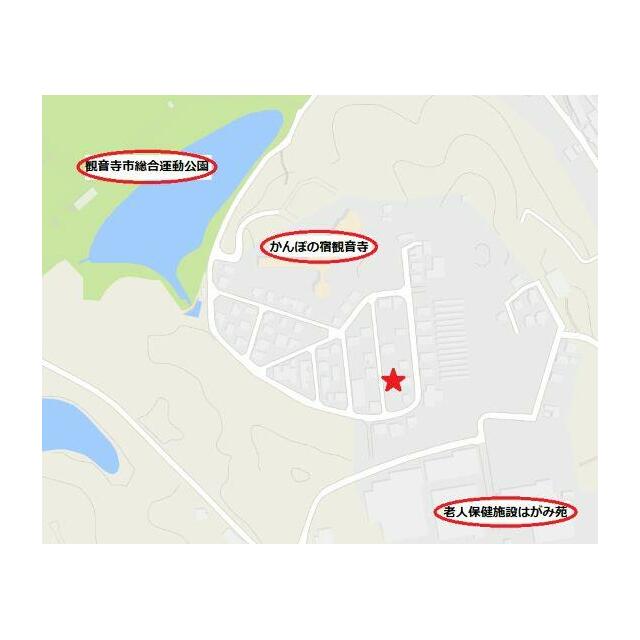 閑静な住宅地です。