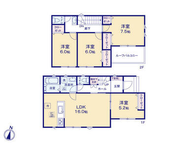 全室南向き＆フローリング４ＬＤＫ！！