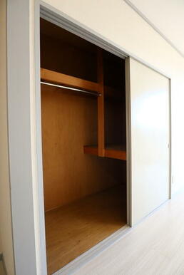 たっぷり収納出来ます　他号室参考写真