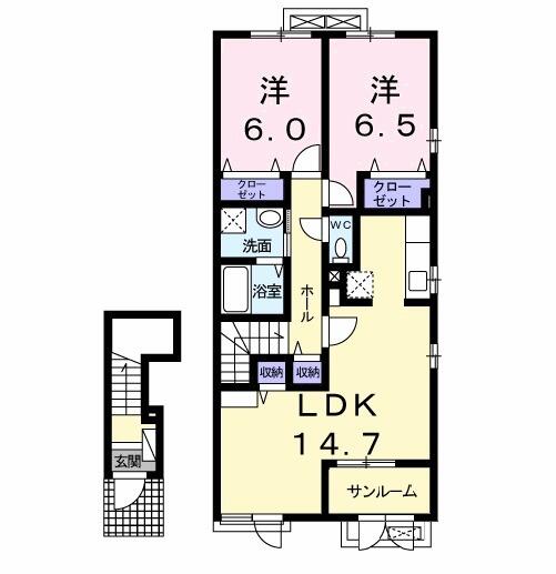 グラスフィールド ２０２ 2ldk 盛岡市の貸アパートの物件情報 賃貸 アパート マンション 一戸建て 不動産のことなら ファースト a7f54e61ea08b651a
