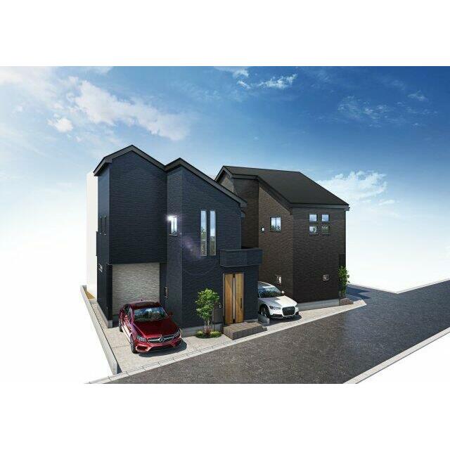 77坪の土地に3棟の新築戸建誕生！