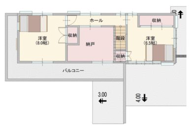 ２階　平面図