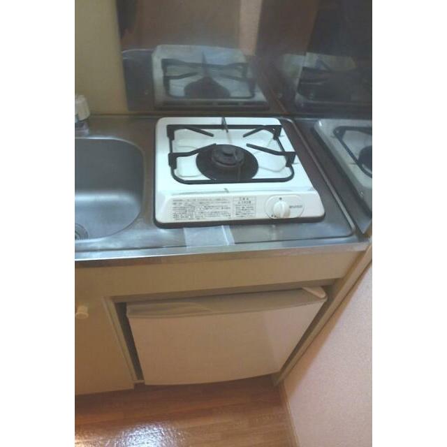 ガスコンロ付（同間取り１Ｆのお部屋です）