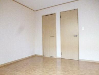 クローゼット付き（同間取り１Ｆのお部屋です）