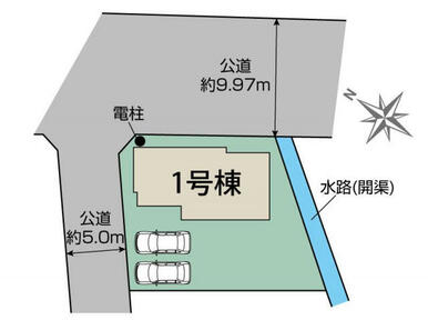 駿東郡清水町湯川1棟 区画図