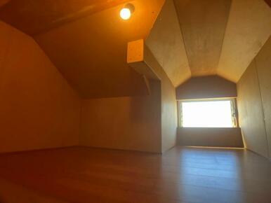 2階西側洋室　屋根裏収納