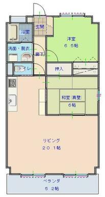 ６．５洋・６和・２０ＬＤＫ