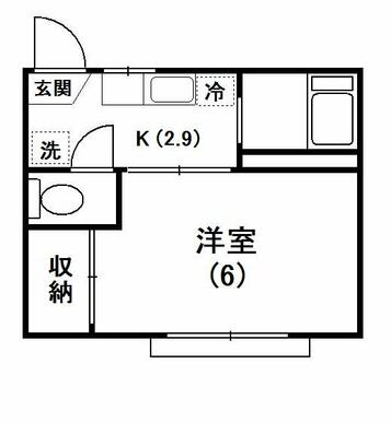 神奈川工科大学生オススメ♪使い勝手のいい１Ｋのお部屋です。