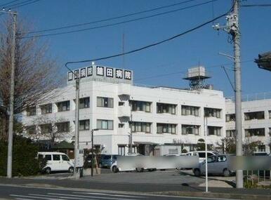 鎗田病院まで徒歩５分（４００ｍ）