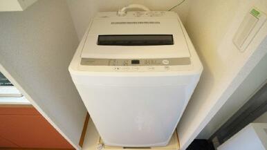 便利な室内洗濯機置き場