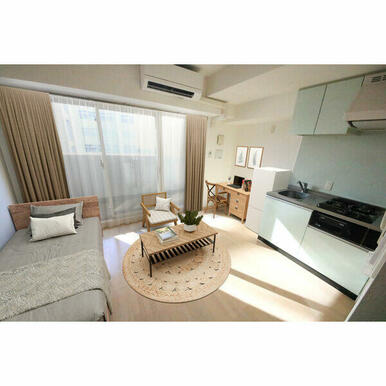 804号室・1Rタイプ(VRVR家具)