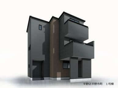 完成予想図（外観）