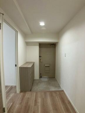 ゆったりとした土間スペースです