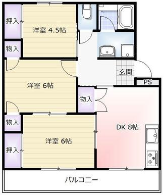 全室クロス貼替え、床張替えいたしました