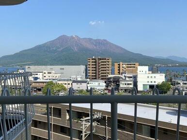 桜島の全景が望めます！