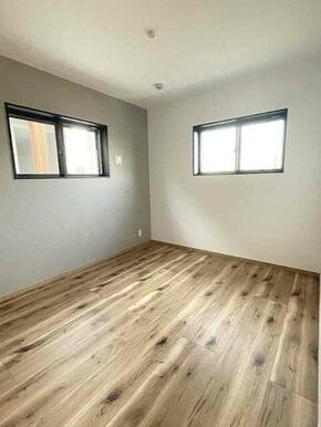 アクセントクロスがお洒落