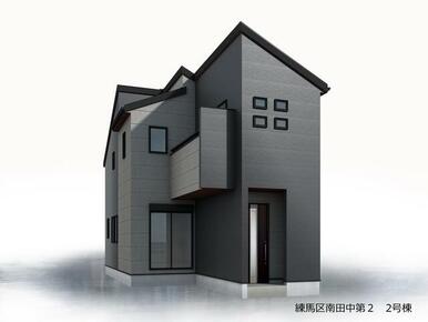 完成予想図（外観）