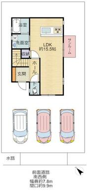 １階間取図　　現況と異なる場合は現況を優先いたします