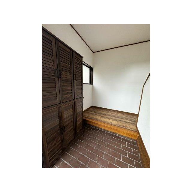 ゆったりとした玄関です