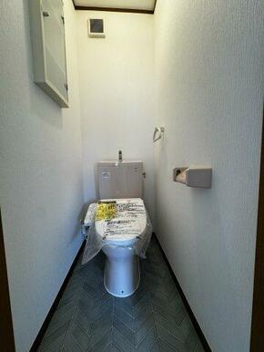 ゆったりとした空間のトイレです