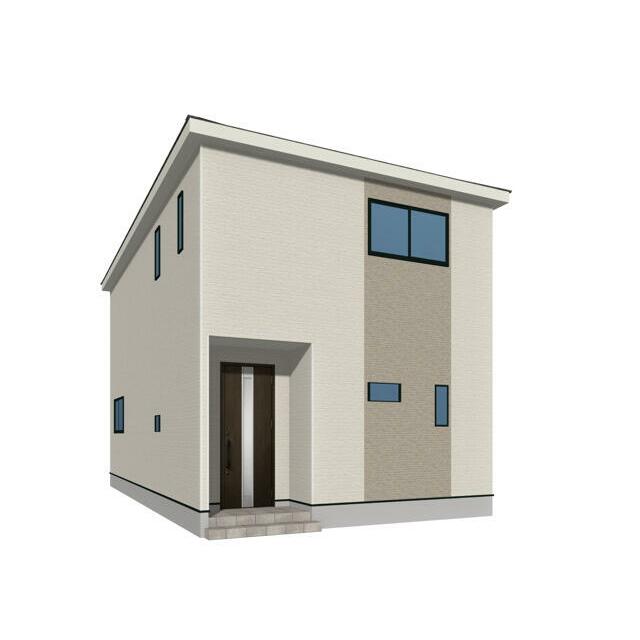 １号棟　外観（完成予想図）