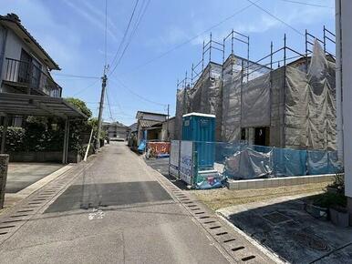 前面道路含む現地（2026年6月撮影）