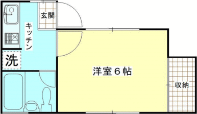 ＹＳハイム１０１　１Ｋ　横須賀市追浜町１丁目