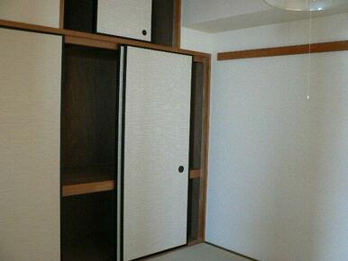 和室の収納です
