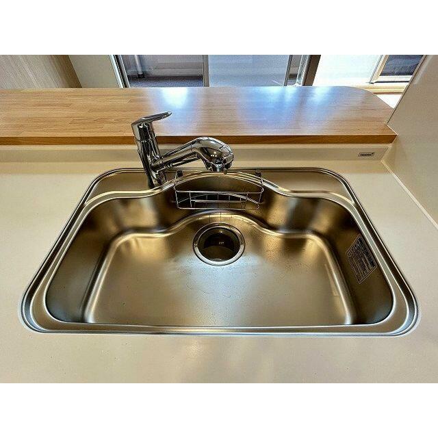 「キッチン」浄水器機能内蔵、シャワー、ホース付きの水栓