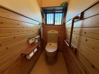 トイレもきれいです