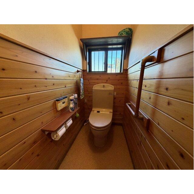 トイレもきれいです
