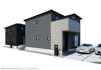 完成予想図（外観）