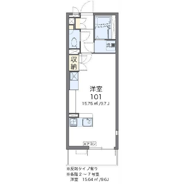 代表的な間取のため実際の間取とは異なる場合があります
