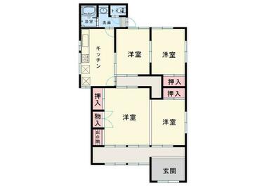 建物面積：９０．４８平米（２７．３７坪）