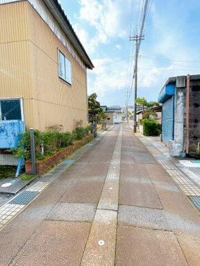 道路側溝も整備されています！