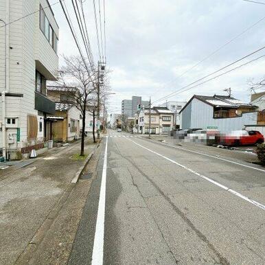 前面道路