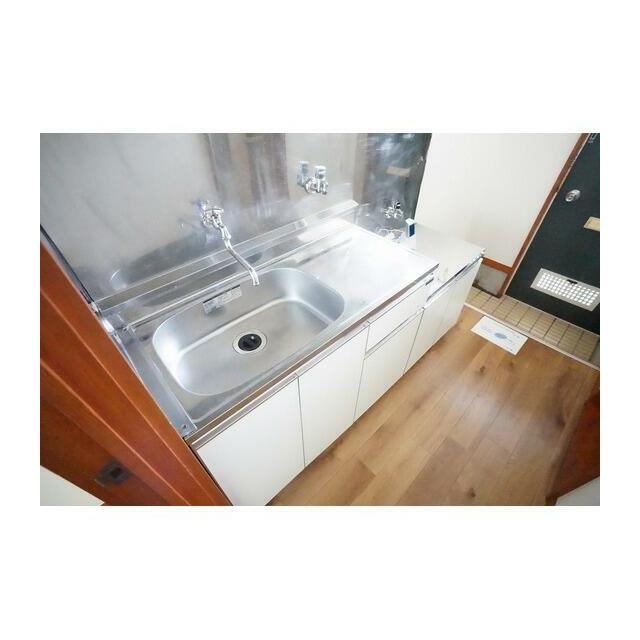 ガスコンロ設置可能キッチン