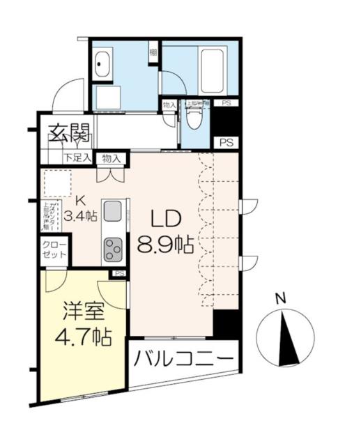 フェルクルール秋葉原 １００２ 1ldk 千代田区の貸マンションの物件情報 賃貸 アパート マンション 一戸建て 水天宮前 人形町 の賃貸情報はコネクト不動産へ 6096d2e6c3c8dc336