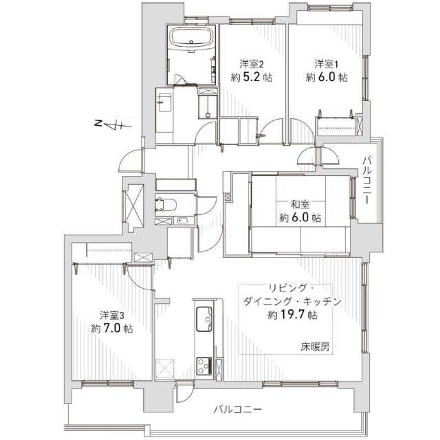 札幌市中央区 南十四条西１５丁目 西線１４条駅 6階 4ldk 札幌市中央区の売マンションの物件情報 マンション 新築 分譲 中古 恵庭 千歳 苫小牧の不動産は パイン住幸まで 604fb755b9