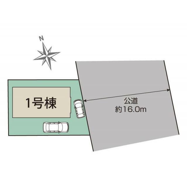 八王子楢原町 区画図