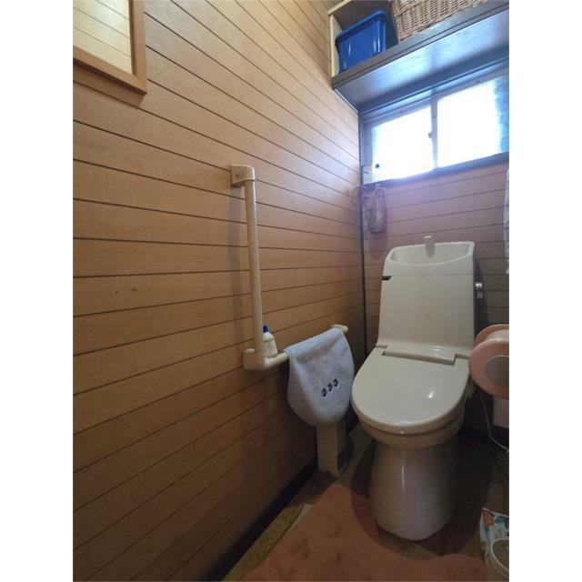 手すり付きです。