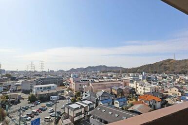 バルコニーからの眺望