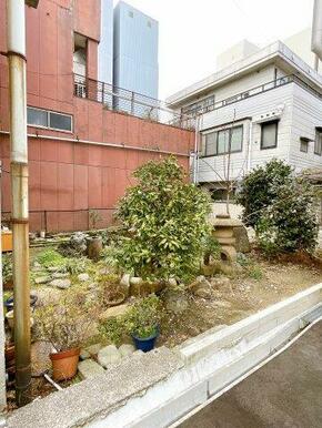 敷地北側の写真