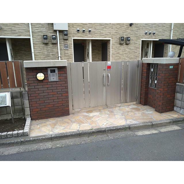 オートロックゲート設置