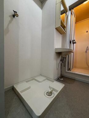 室内洗濯機置場