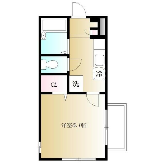 使いやすいシンプルな間取り