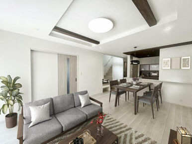 リビング（バーチャルステージング）