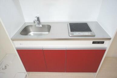 ＩＨ１コンロ付システムキッチン